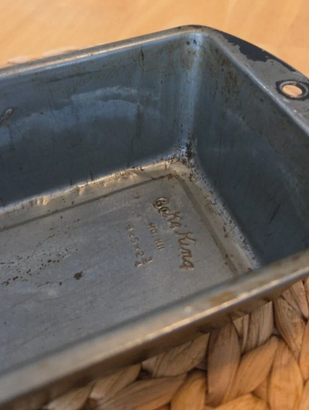 Vintage Bake King Loaf Pan 8x5x2-3/4